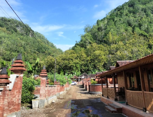 Dusun Wotawati Gunungkidul View Desa Konsep Kerajaan Majapahit