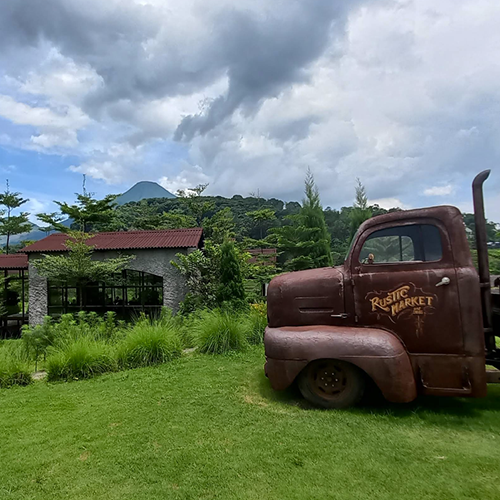 Rustic market by valley view 2 Rustic market by valley view