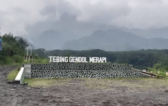 Tebing gendol merapi